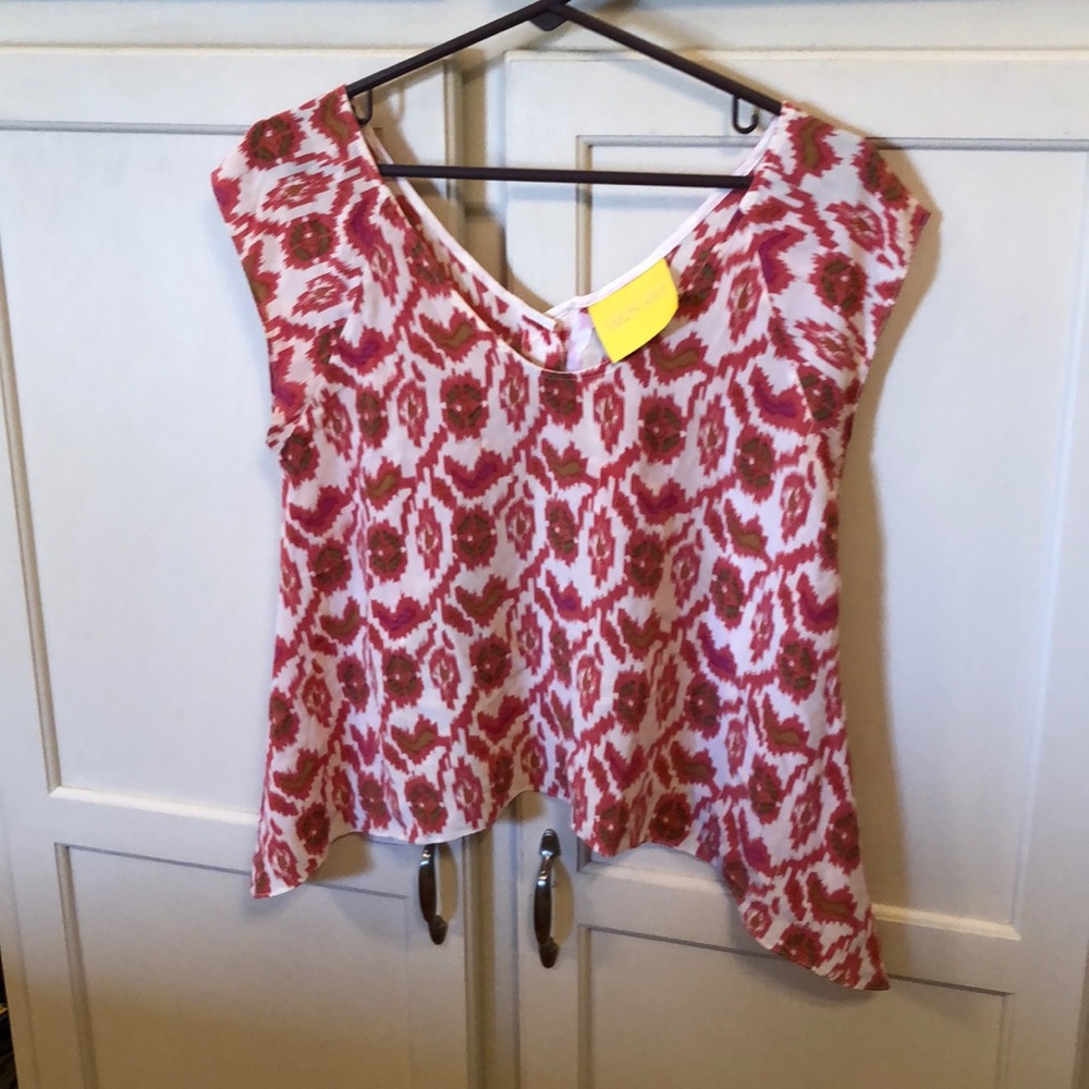 Aaron Ashe Blouse with Open Back Size S